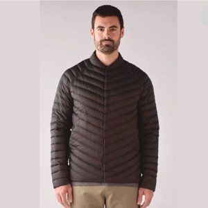 NWOT LULULEMON MEN’S Puffer SNAP DOWN JACKET ONYX